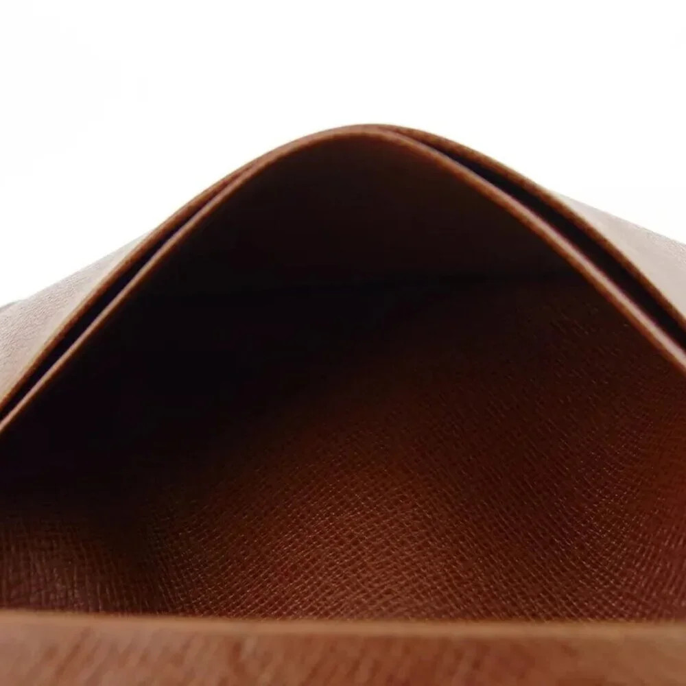 LOUIS VUITTON L -shaped zipper wallet in two -fold USED T19015 - Picture 3 of 11